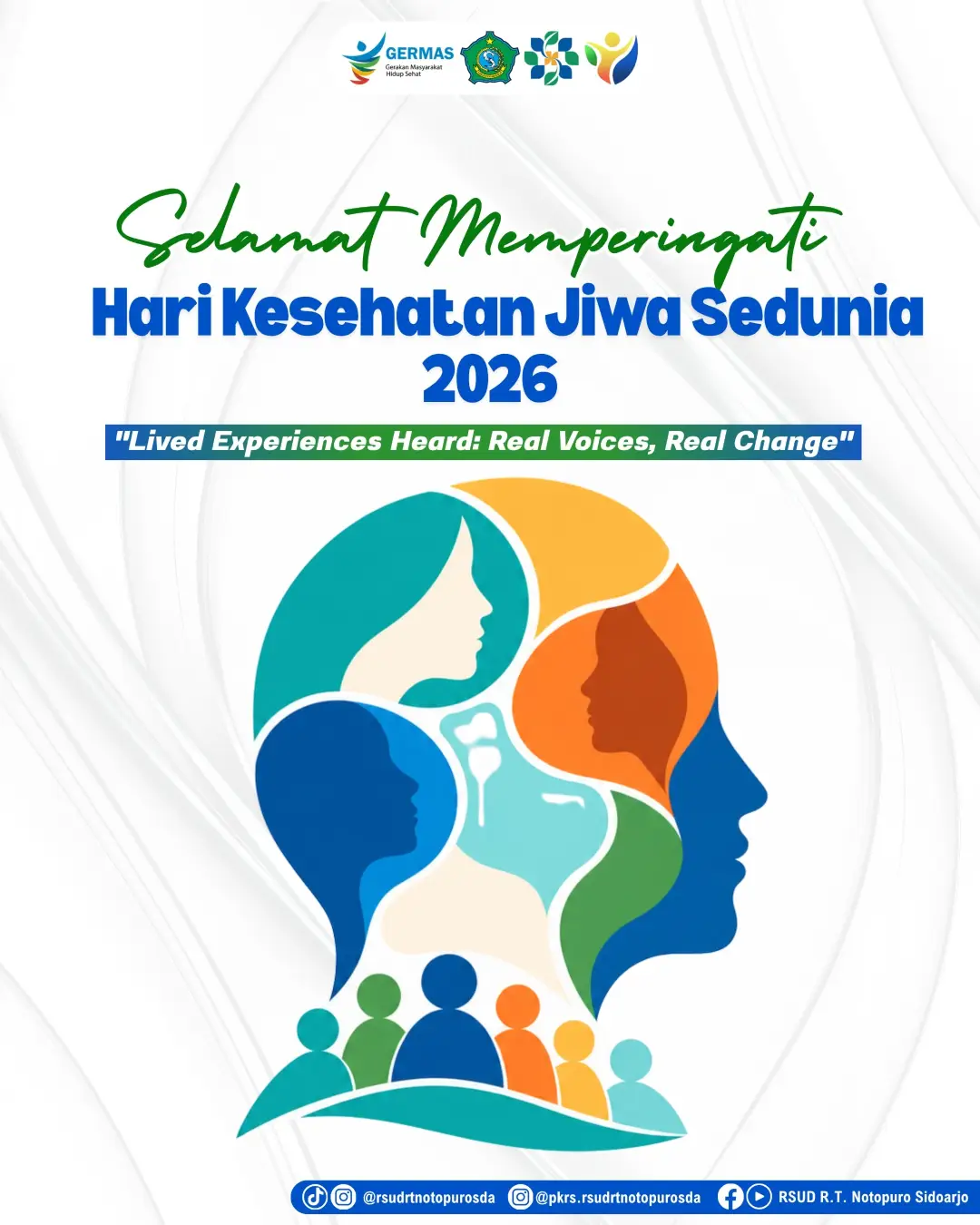 Selamat Memperingati Hari Kesehatan Jiwa Sedunia Tahun 2026 👋🏻
